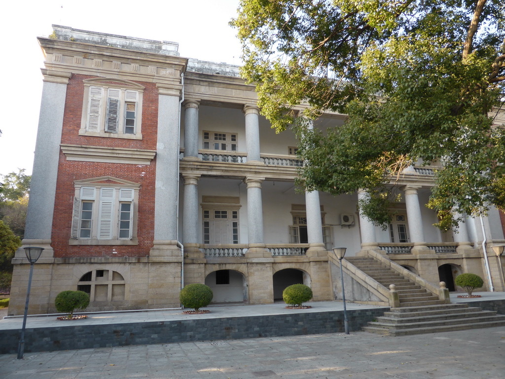 Left side of the Gulangyu Organ Museum at Gulangyu Island