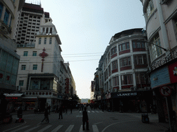 The crossing of the Zhongshan Road Pedestrian Street and Zhenbang Road