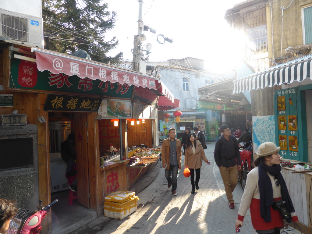 Restaurant street at Zeng Cuo An Village