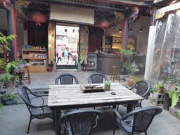 Interior of the Temple Café at Zeng Cuo An Village
