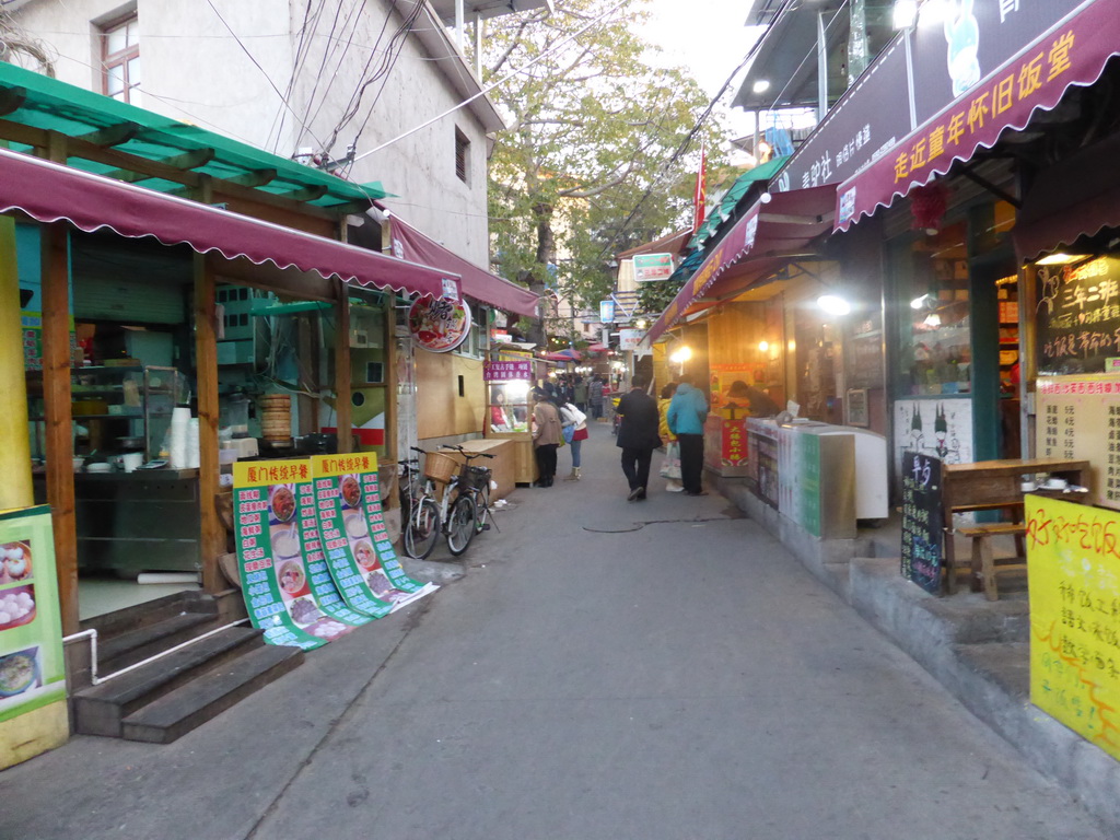 Restaurant street at Zeng Cuo An Village