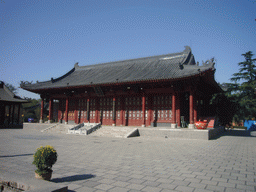 Front of the Frost Flying Hall at the Huaqing Hot Springs