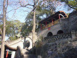 Staircase to the Remonstrance Pavilion at Mount Li at the Huaqing Hot Springs