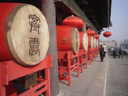 Drums at the Drum Tower of Xi`an