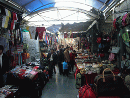 Market stalls at Beiyuanmen Islamic Street