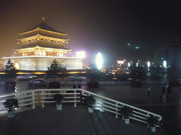 xian_127 - 181 kb - 1024x768 - The Bell and Drum Tower Square with the Bell Tower of Xi`an, by night The Bell and Drum Tower Square with the Bell Tower of Xi`an, by night