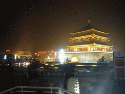 xian_130 - 156 kb - 1024x768 - The Bell and Drum Tower Square with the Bell Tower of Xi`an and the Drum Tower of Xi`an, by night The Bell and Drum Tower Square with the Bell Tower of Xi`an and the Drum Tower of Xi`an, by night
