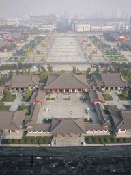 The north side of the Daci`en Temple, viewed from the top of the Giant Wild Goose Pagoda