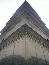 Corner of the Giant Wild Goose Pagoda at the Daci`en Temple