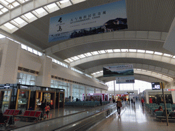 Transfer hall of Wuhan Tianhe International Airport