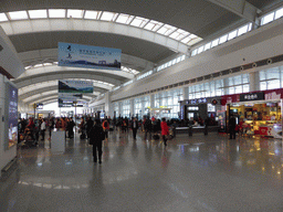 Transfer hall of Wuhan Tianhe International Airport