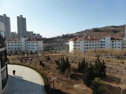 View from the window in our room at the Elder Welfare Services Center