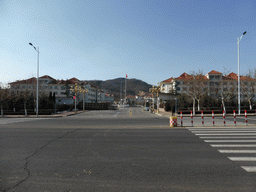 Shanhai Road and the entrance to the Elder Welfare Services Center