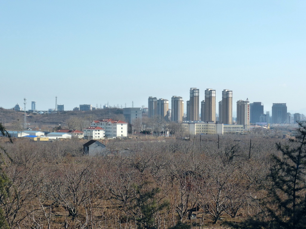 View on buildings to the south of the city from Shanhai Road