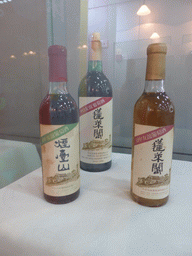 Old bottles of wine at the ChangYu Wine Culture Museum