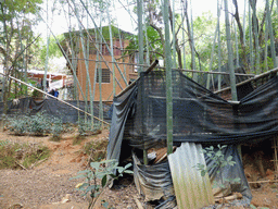 House at the path leading down from the Yongding Scenic Area viewing point to the Gaobei Tulou Cluster