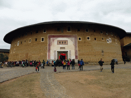 Front of the Chengqi Lou building of the Gaobei Tulou Cluster