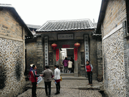 Gate to the center part of the Chengqi Lou building of the Gaobei Tulou Cluster
