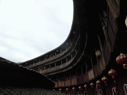 Upper levels of the Chengqi Lou building of the Gaobei Tulou Cluster