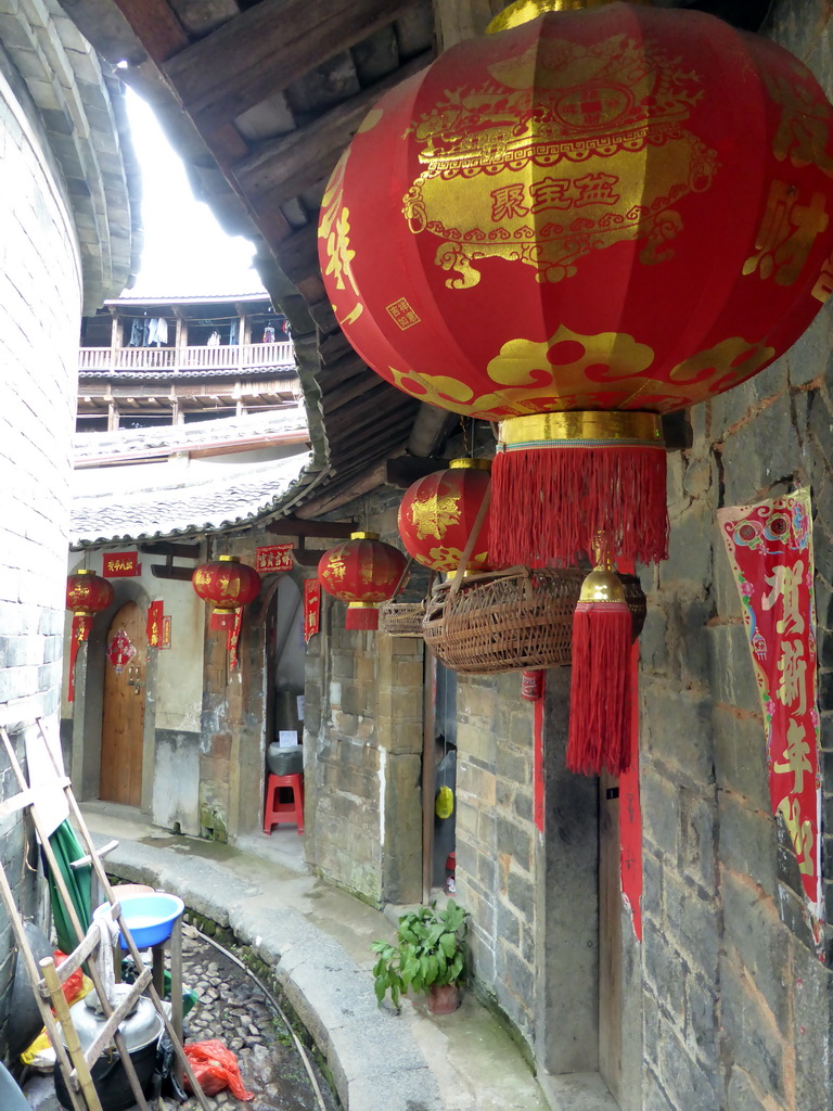 The second inner layer on the ground level of the Chengqi Lou building of the Gaobei Tulou Cluster