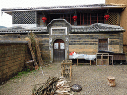 Building in the front of the Shize Lou building of the Gaobei Tulou Cluster