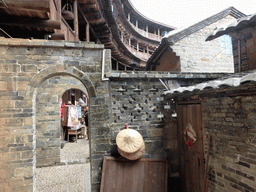 The outer layer with all four levels of the Chengqi Lou building of the Gaobei Tulou Cluster