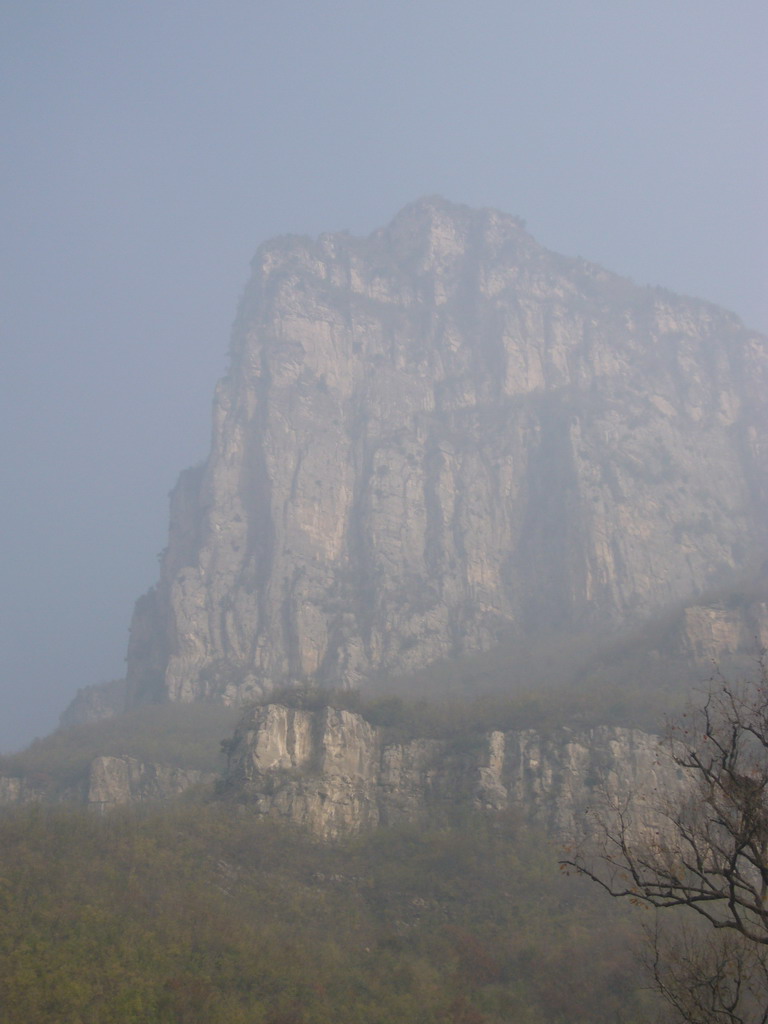 Mountain at the Mount Yuntaishan Global Geopark