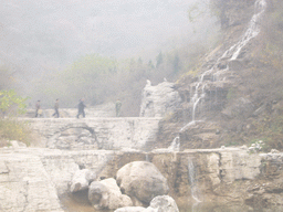 Waterfall at the Tanpu Gorge at the Mount Yuntaishan Global Geopark