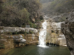 Waterfall at the Tanpu Gorge at the Mount Yuntaishan Global Geopark