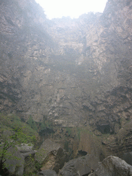 Rocks at the Longfeng Gorge at the Mount Yuntaishan Global Geopark