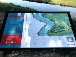 Map of the Zaanse Schans neighbourhood at the Schansend street