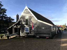 Front of the Saense Lelie souvenir shop at the Zaanse Schans neighbourhood