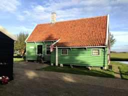 Front of the Wevershuis museum at the Zaanse Schans neighbourhood