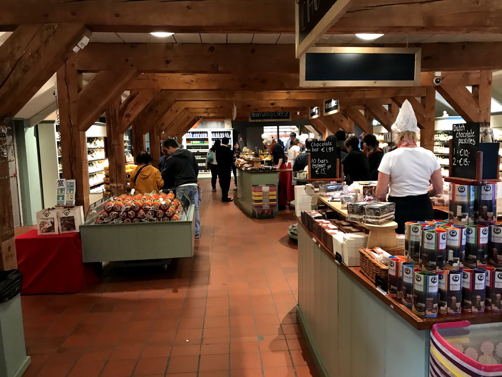 Interior of the Cheese Farm Catharina Hoeve at the Zaanse Schans neighbourhood