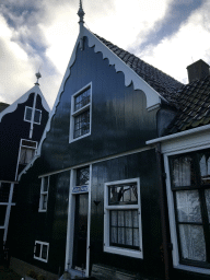 Front of a house at the Zeilenmakerspad street at the Zaanse Schans neighbourhood