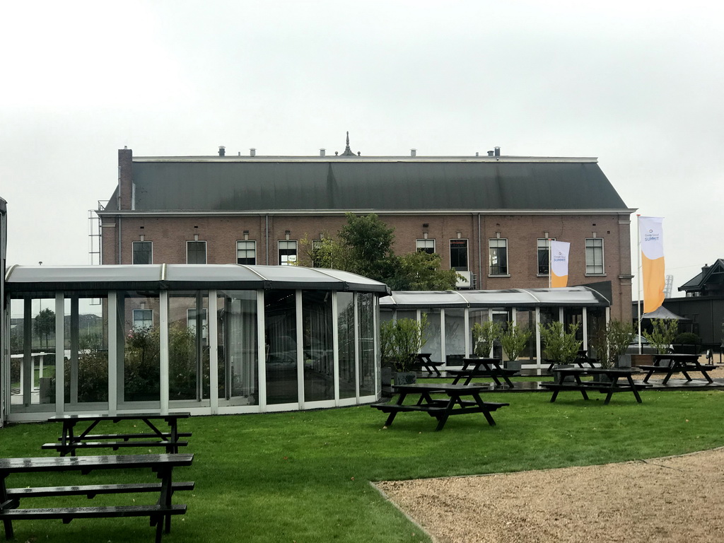 Building of the Taets Art and Event Park at the Hemkade street, during the Google Cloud Summit 2018