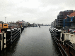 North side of the Zaan river, viewed from the Beatrixbrug bridge