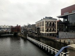 South side of the Zaan river, viewed from the Beatrixbrug bridge