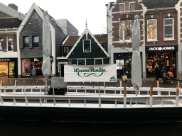 Front of the `t Groene Pandje restaurant at the Gedempte Gracht street