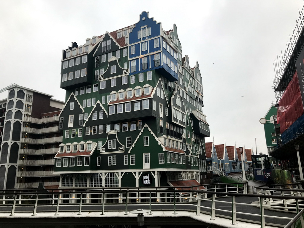 Front of the Inntel Hotel at the Ankersmidplein square