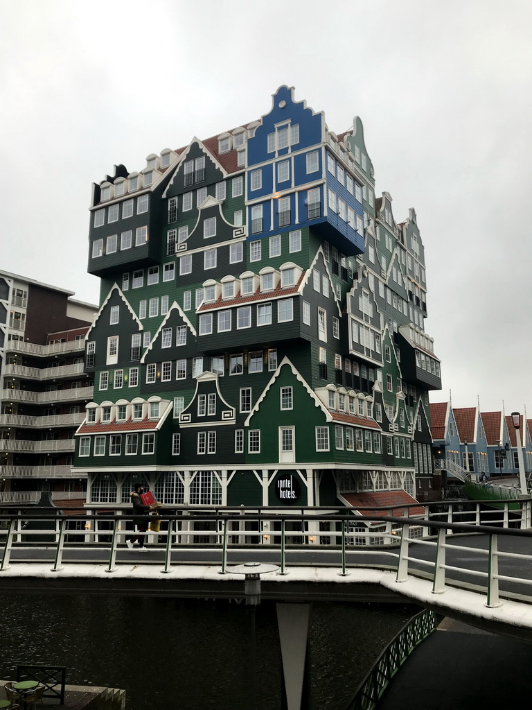 Front of the Inntel Hotel at the Ankersmidplein square