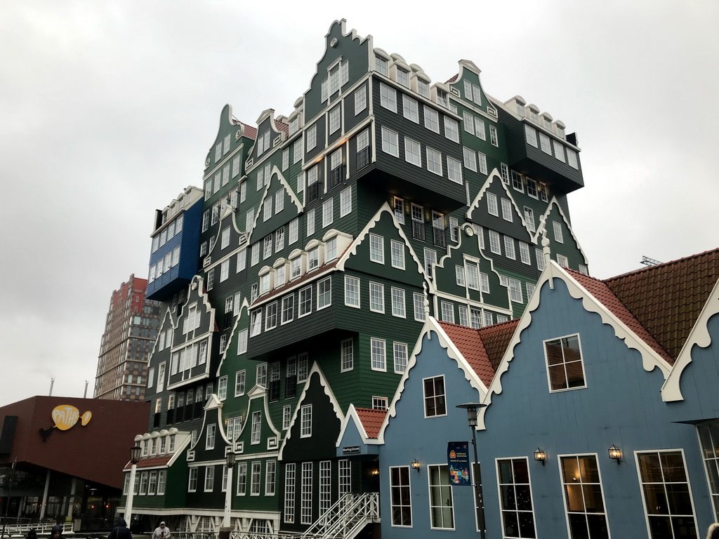 Front of the Inntel Hotel at the Ankersmidplein square