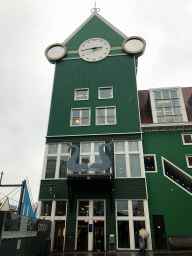 Front of the Zaandam Railway Station at the Stadhuisplein square