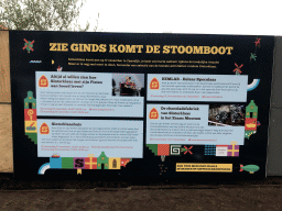 Information on activities around the entry of Sinterklaas in Zaandam, at the Stadhuisplein square