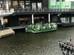 Terrace at the south side of the Gedempte Gracht canal at the Smidspad street