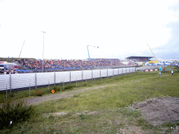 The main grandstand at Circuit Zandvoort, just before the Sprint Race of the 2007-08 Dutch A1 Grand Prix of Nations