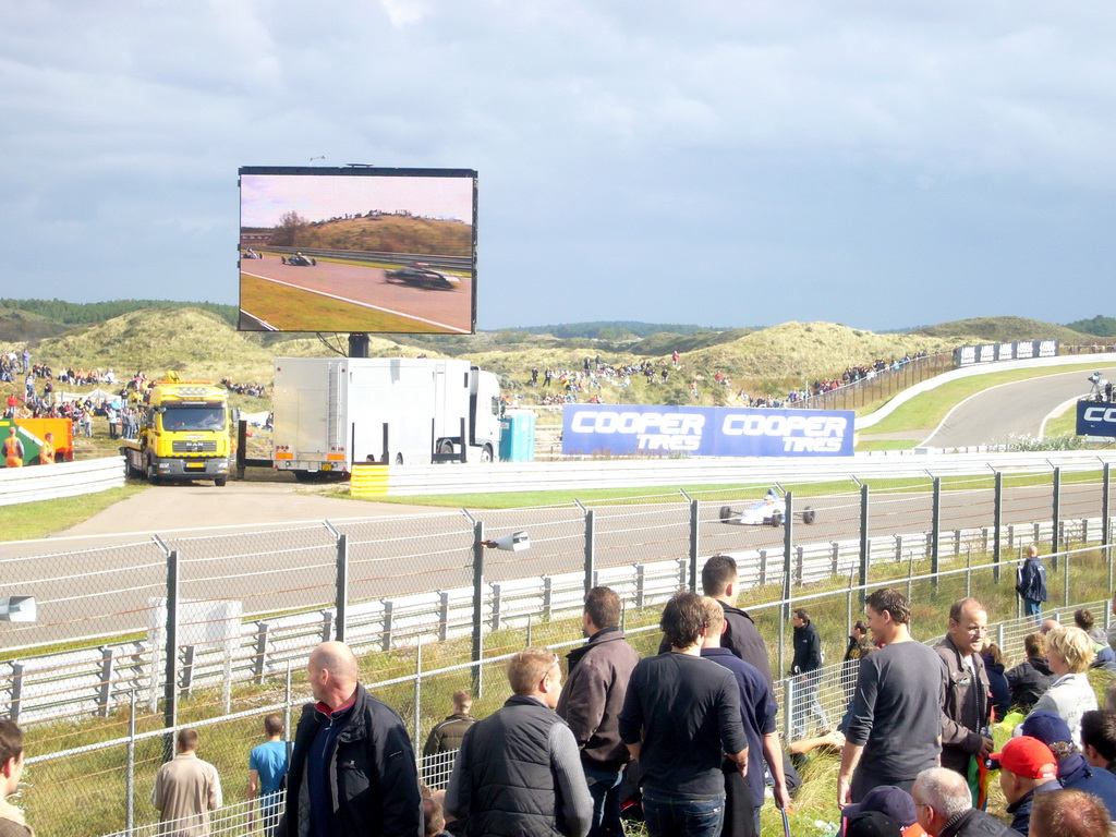 Old race car at Circuit Zandvoort, during the break of the 2007-08 Dutch A1 Grand Prix of Nations