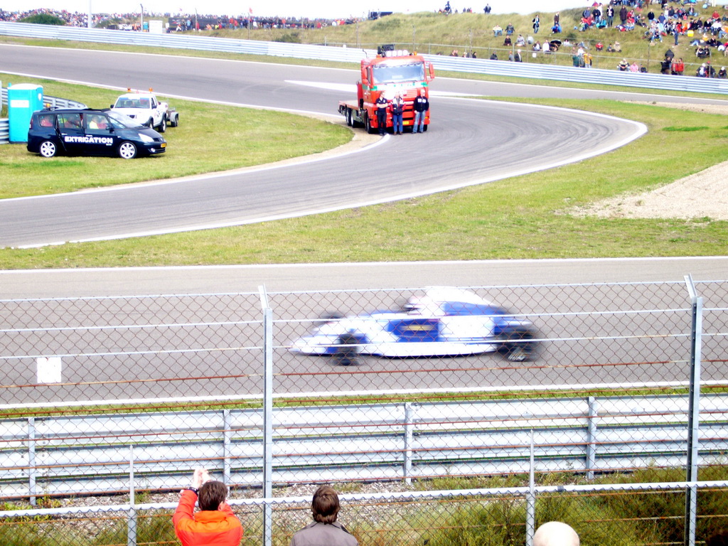 Old race car at Circuit Zandvoort, during the break of the 2007-08 Dutch A1 Grand Prix of Nations