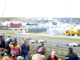 Old race cars at Circuit Zandvoort, during the break of the 2007-08 Dutch A1 Grand Prix of Nations