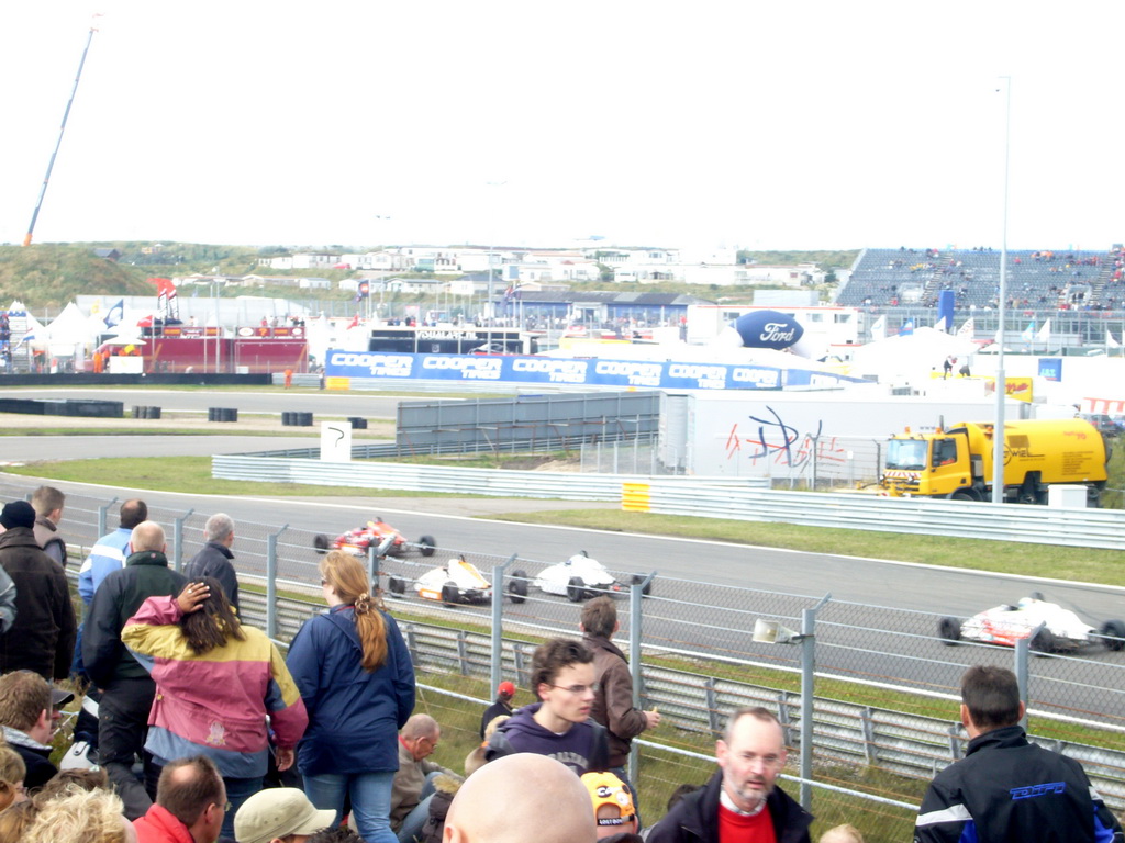 Old race cars at Circuit Zandvoort, during the break of the 2007-08 Dutch A1 Grand Prix of Nations